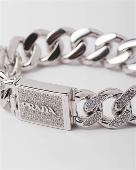 prada bracelet for men|Prada necklace for boys.